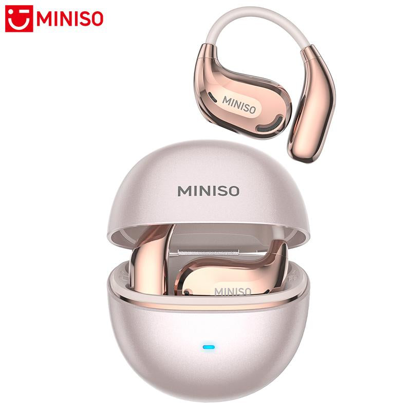MINISO MS209 Wireless Bluetooth Earbuds, Bluetooth 6.0, OWS Earphones , Sports Headphones, Built-In Microphone, Compatible with Android/Ios