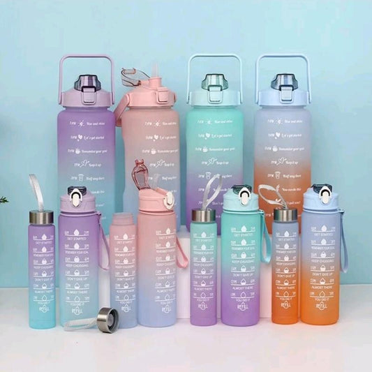 Motivational Reusable Water Bottle